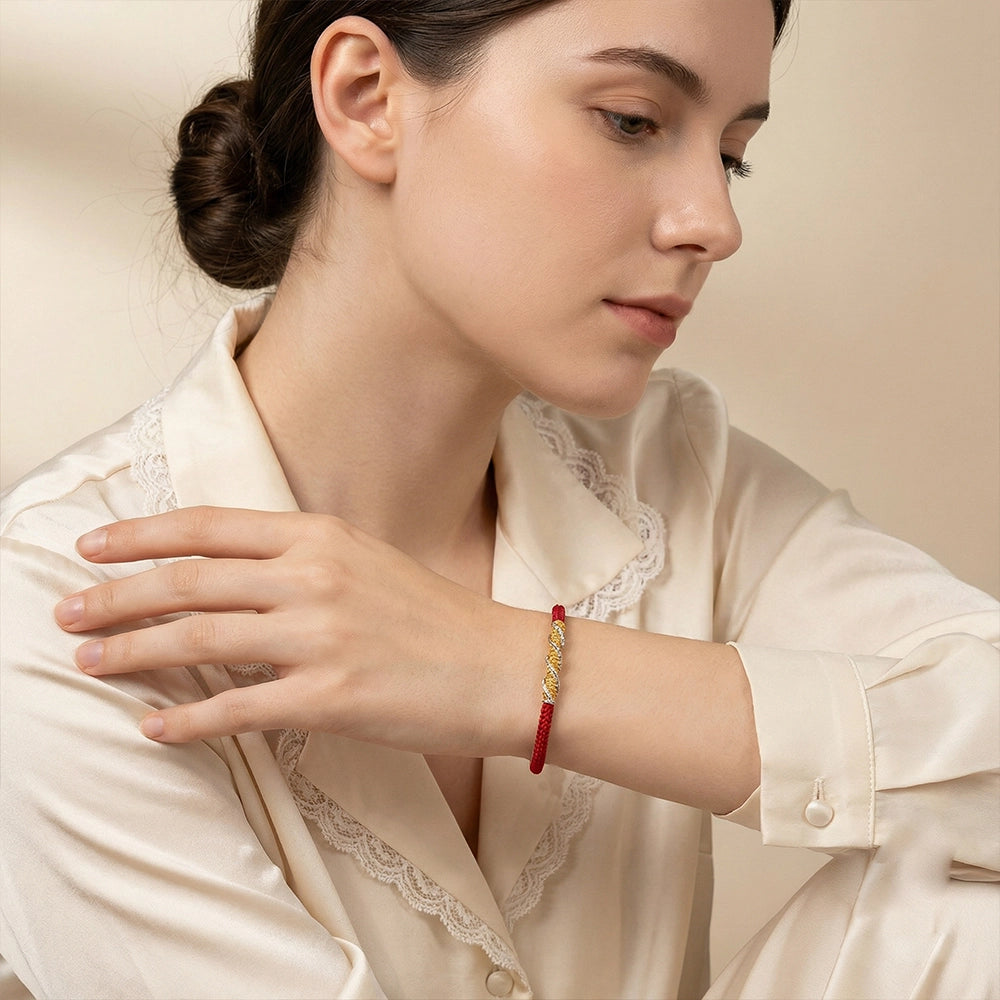 Strong Red Bracelet Handmade Red String Protection Bracelet, Tibetan peace bracelet buddhist lucky Knot Bracelet Easter Wish Bracelet