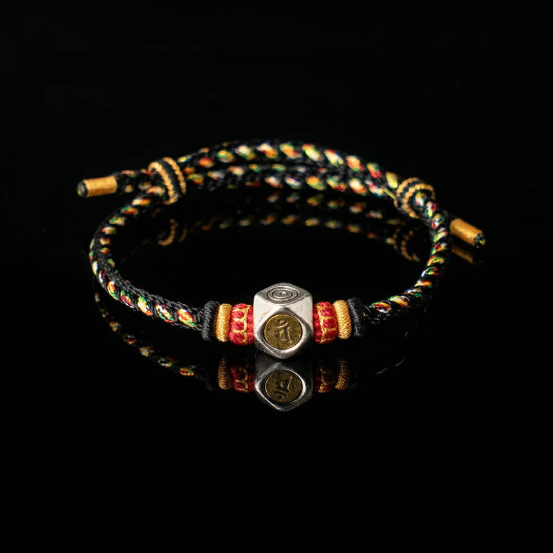 Acalanatha Guardian Buddha Bracelet – Handwoven Zodiac Amulet for the Year of the Rooster