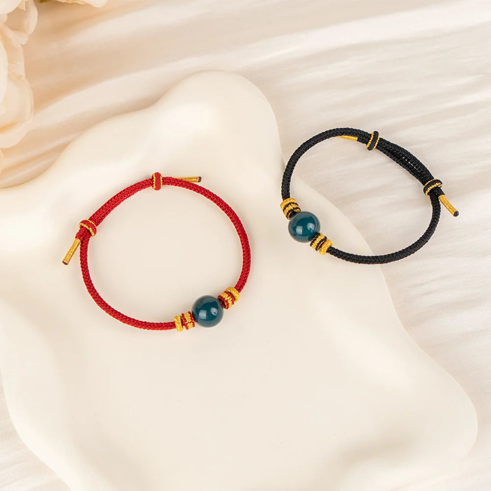 Buddha Crown Palace Sacred Ash Bead Bracelet,Tibetan Wisdom Protection Amulet,Happy Marriage Blessing Spiritual Gift for Home Harmony